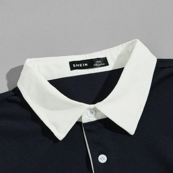 Polo integrated sweater (E-Boy look) - Picture 2 of 3